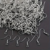 Fülbevaló alap golyós - orvosi acél 10db