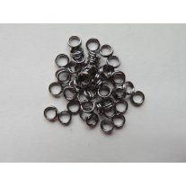 Szerelőkarika dupla, orvosi acél 5 mm - 10db