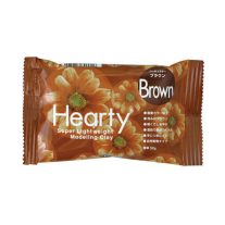 Hearty Color szuperkönnyű gyurma 50gr - Barna