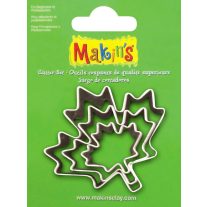 Rozsdamentes acél kiszúrók - Juharlevél