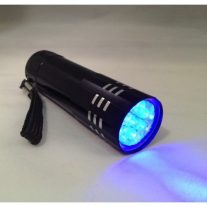 UV Zseblámpa 9 LED-es