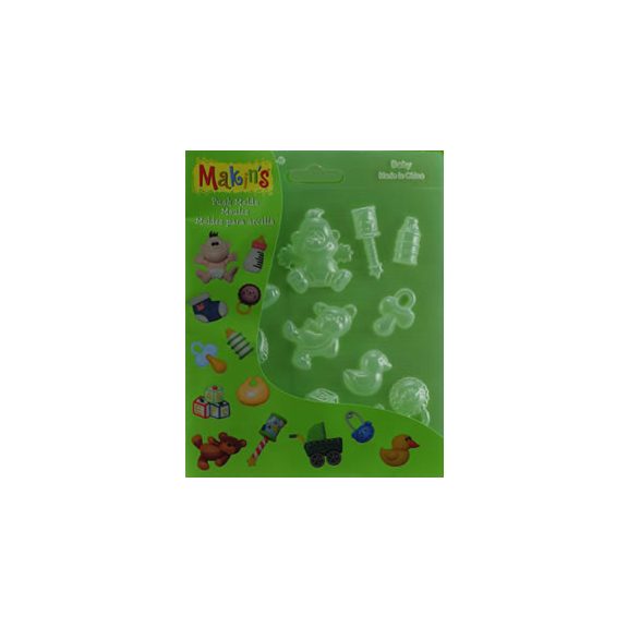 Makin’s Műanyag Nyomóformák - Virág