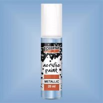 Akrilfesték metál 20ml - Világoszöld