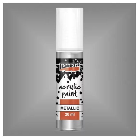 Akrilfesték metál 20ml - Világoszöld