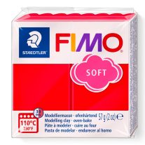 Fimo Soft Indián Piros 57gr