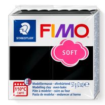 Fimo Soft Fekete 57gr