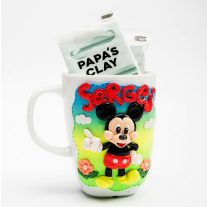 Natúr kerámia bögre