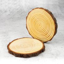 Fa szeletelt korongok