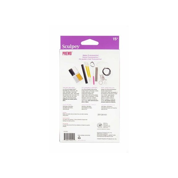 Sculpey Mokume Gane ékszerkészítő szett