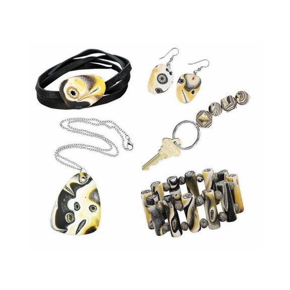 Sculpey Mokume Gane ékszerkészítő szett