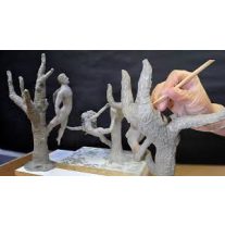 Scuplture Pro modellező agyag – Kemény, Szürke 1000g