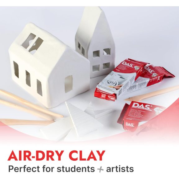 DAS Classic levegőn száradó gyurma Fehér 1kg