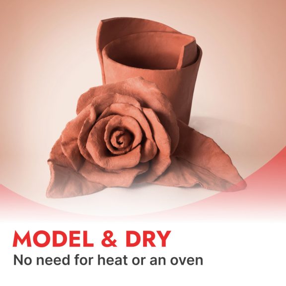 DAS Classic levegőn száradó gyurma Terrakotta 1kg